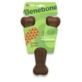thumbnail image 1 of Benebone Wishbone Durable Dog Chew Toy for Aggressive Chewers, Real Peanut, Large, 1 of 9