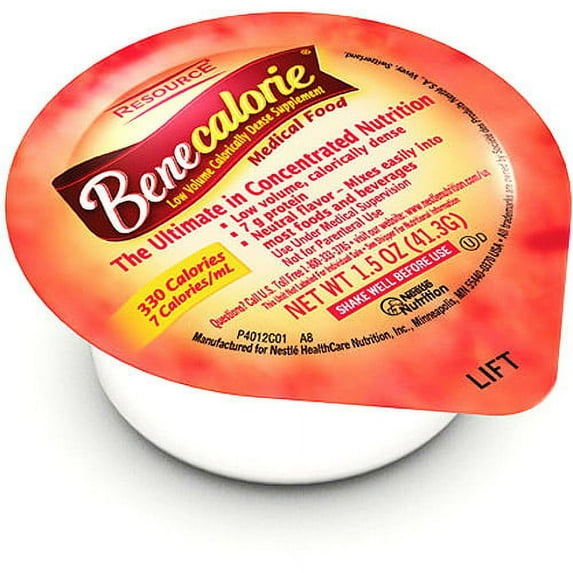 Benecalorie Concentrated Liquid Nutrition, 24 X 1.5-Ounce cups (liquid)