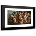 thumbnail image 1 of Benedetto Caliari 14x11 Black Modern Framed Museum Art Print Titled - The Finding of Moses, 1 of 5