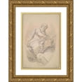 thumbnail image 1 of Benedetto Luti 11x14 Gold Ornate Wood Frame and Double Matted Museum Art Print Titled - Isaiah (1716-18), 1 of 4