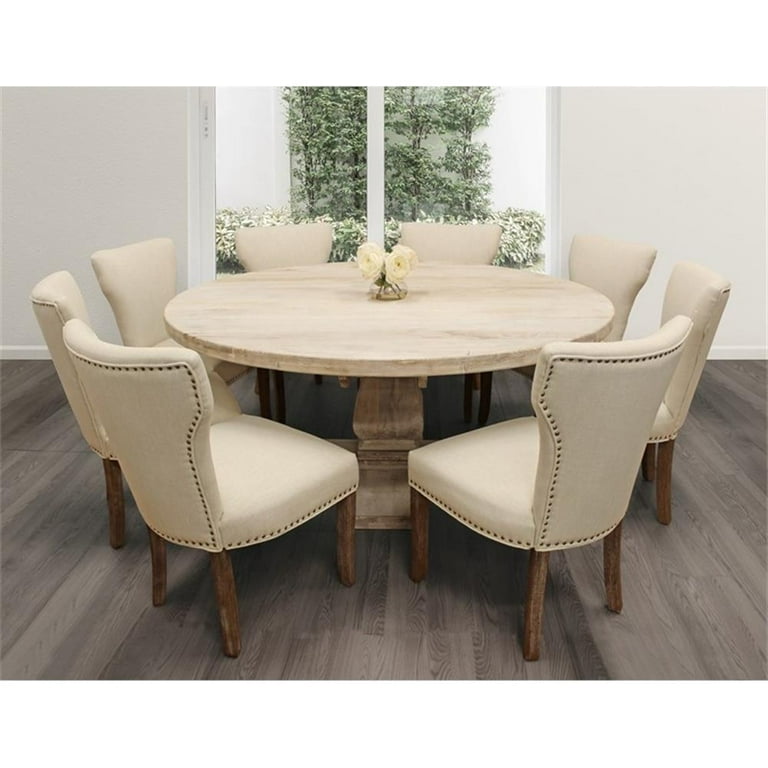 Round table for 8 chairs discount