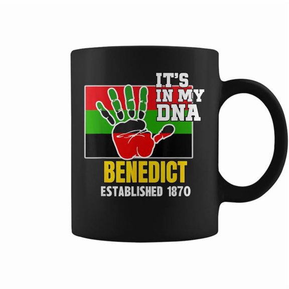 Benedict Bc Red Black And Green Hbcu Coffee Mugs
