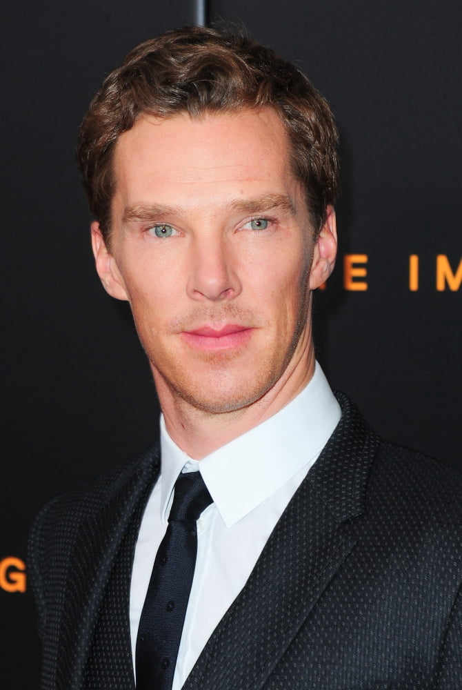 Benedict Cumberbatch At Arrivals For The Imitation Game Premiere Canvas Art - (16 x 20)