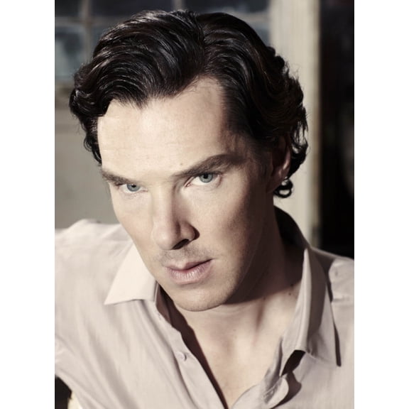 Benedict Cumberbatch Poster Metal Sign 8In x 12In Metal Print 8x12 Square Adults Metal Wall Art