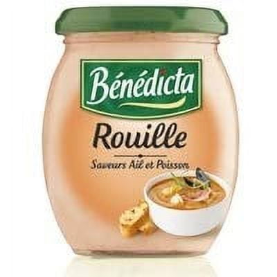 Benedicta Sauce Rouille Saveur Ail et Poissons 240g