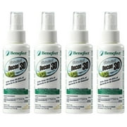 Benefect Botanical Decon 30 Disinfectant Cleaner, Light Lemon and Thyme Scent, 4oz - Case of 4