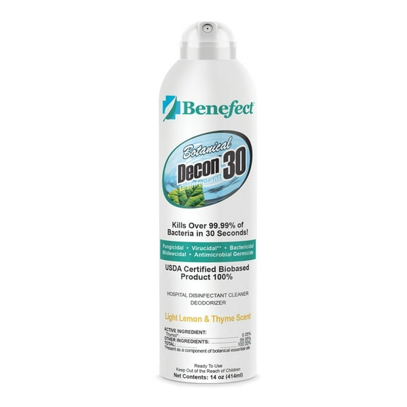 Benefect Decon 30 Botanical Disinfectant Ready-To-Use Spray, 14 oz.