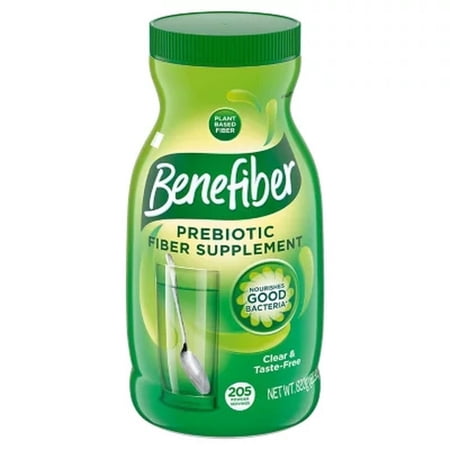 Benefiber Daily Prebiotic Fiber Supplement Powder, Unflavored, 28.9 oz