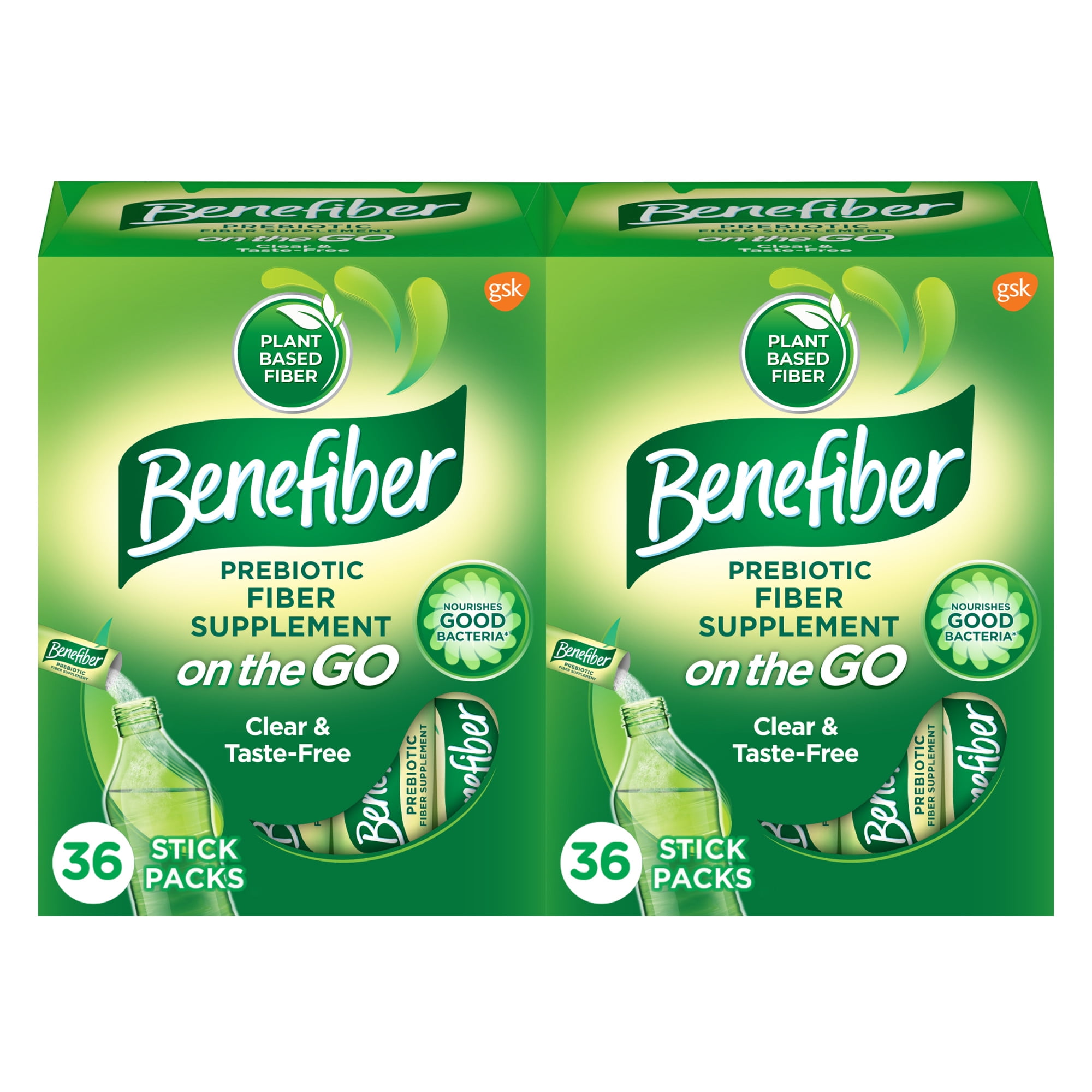 Benefiber On The Go Prebiotic Fiber Supplement Powder Benefiber On The Go - Prebiotic Fiber Powder Supplement, Unflavored