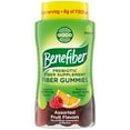 thumbnail image 1 of Benefiber Prebiotic Fiber Supplement Gummies for Digestive Health, Assorted Fruit Flavor - 81 Count, 1 of 11