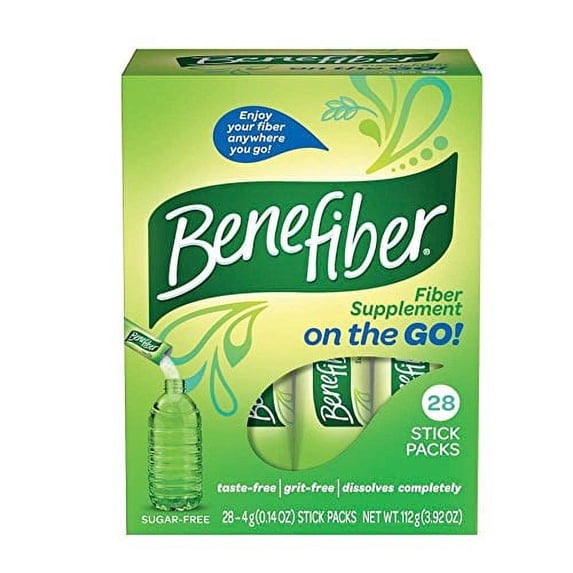Benefiber Sugar-Free Sticks, Unflavored, 28/Box
