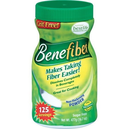 Benefiber: The Clear Choice Powder Fiber Supplement, 16.70 oz