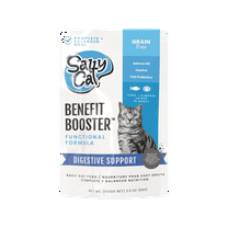 Salty Cat Benefit Booster Digestive Support Tuna & Pumpkin Entrée in Gravy Wet Cat Food, 3 oz. Pouch