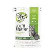 Salty Cat Benefit Booster Weight Management Tuna & Chicken Flavor in Gravy Wet Cat Food, 3 oz Pouch