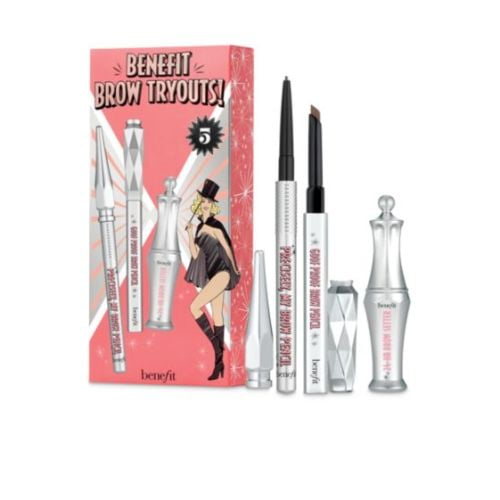 Benefit Brow Tryouts! Brow Pencil & Setting Gel Set, 5, Deep