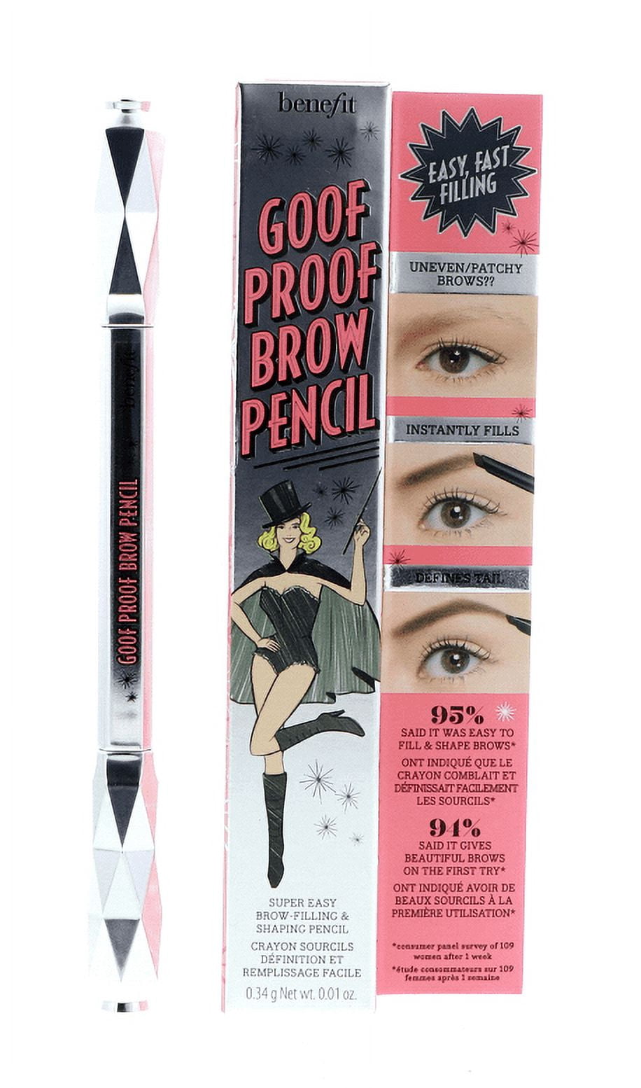 Benefit Cosmetics Goof Proof Brow Pencil Easy Shape & Fill Mini