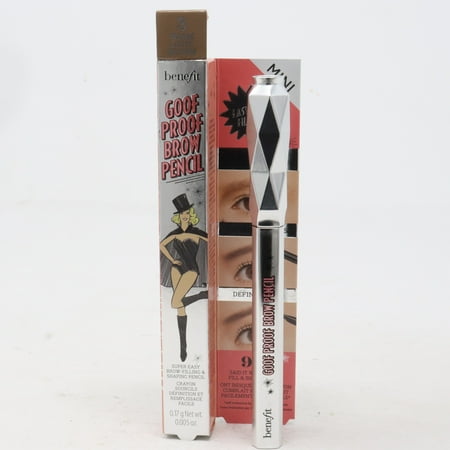Benefit Goof Proof Brow Pencil Mini - #3 (Warm Light Brown)