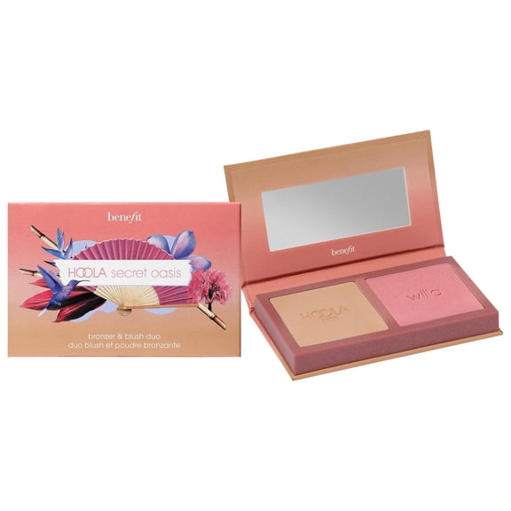 Benefit Cosmetics Hoola & WANDERful World Duo Mini Bronzer & Blush Value Set Color: Secret Oasis Size: N/A