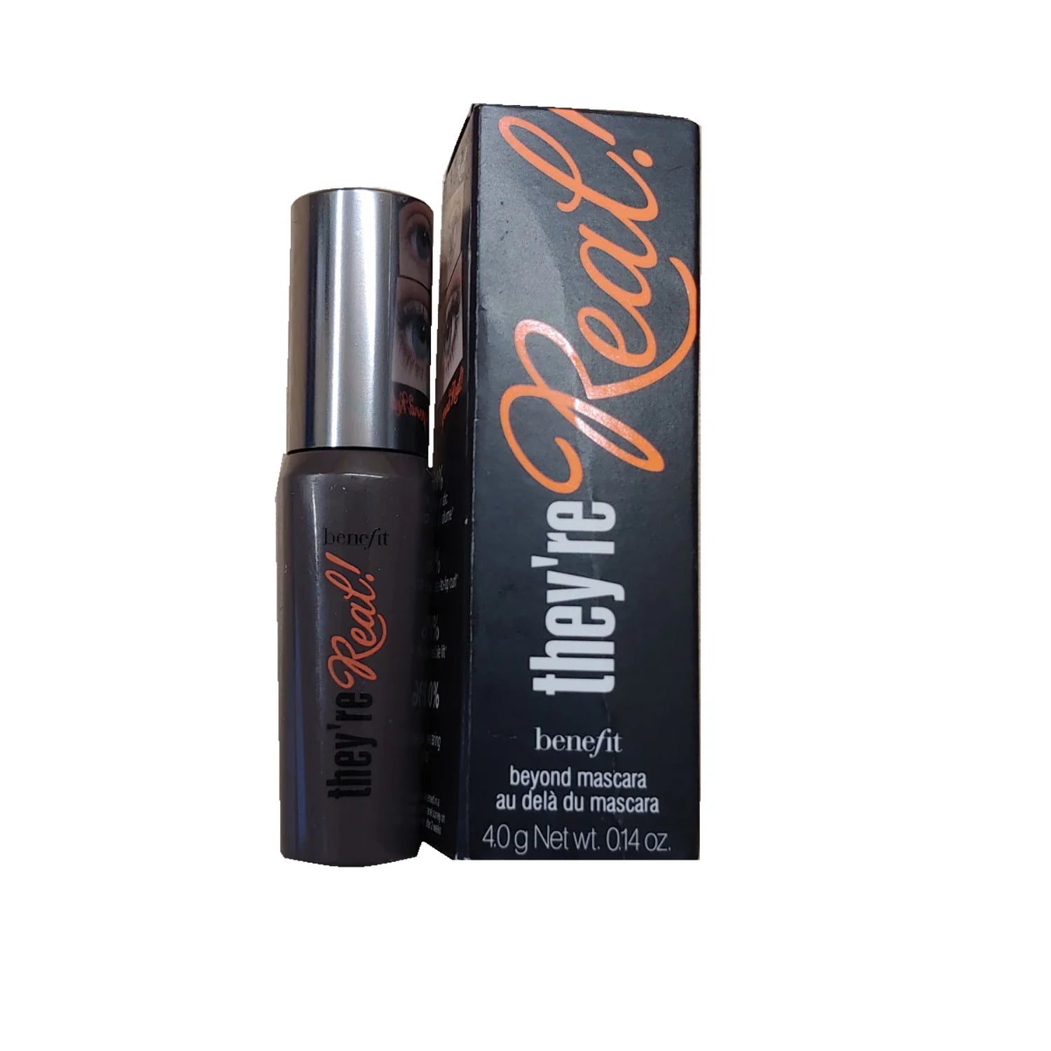 Benefit Cosmetics They're Real! Lengthening Mascara Travel Size Black Mini 0.14 oz