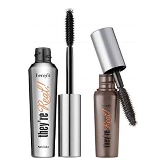 Benefit Cosmetics They're Real Mascara 2 Piece Full Size and Mini Big Steal Set