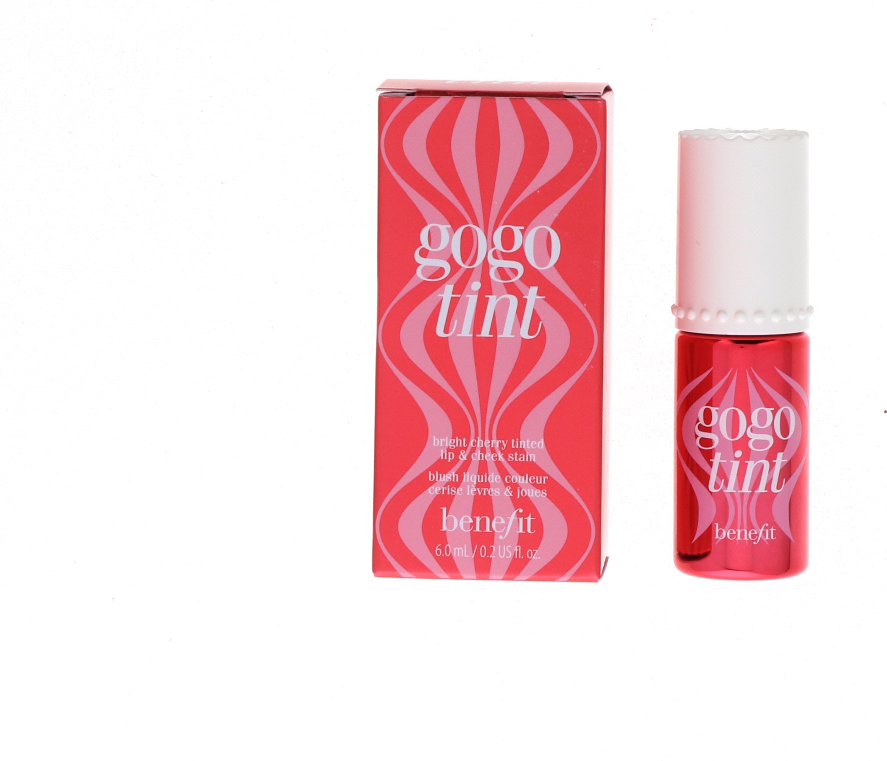 Benefit Gogotint Bright Cherry Tinted Lip & Cheek Stain - 6ml-0.2oz