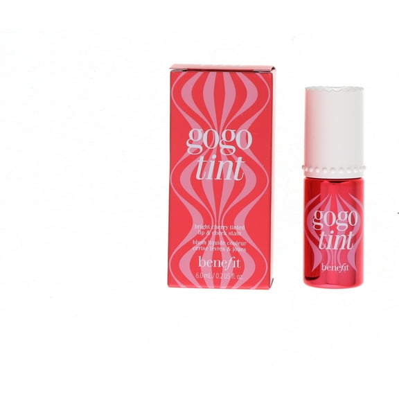 Benefit Gogotint Bright Cherry Tinted Lip & Cheek Stain - 6ml-0.2oz