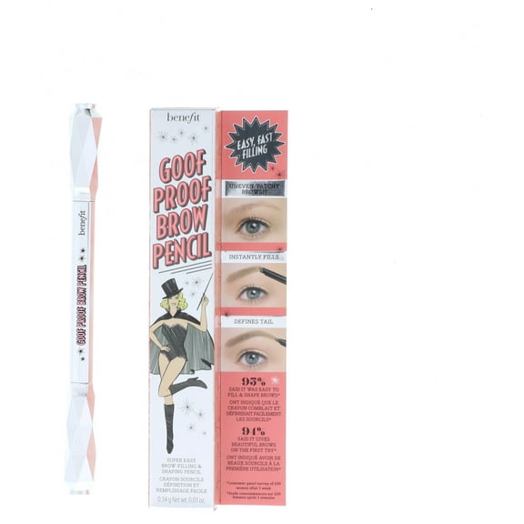 Benefit Goof Proof Brow .. Pencil No.2 Light 0.01 .. Ounce, Medium, 1 Count