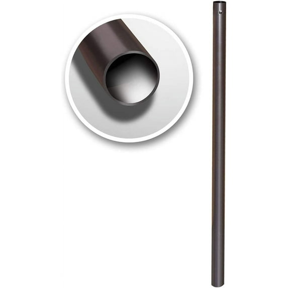 BenefitUSA Diameter 1.5" Replacement Extension Lower Pole for Outdoor Patio Umbrella (33.5''L Length)