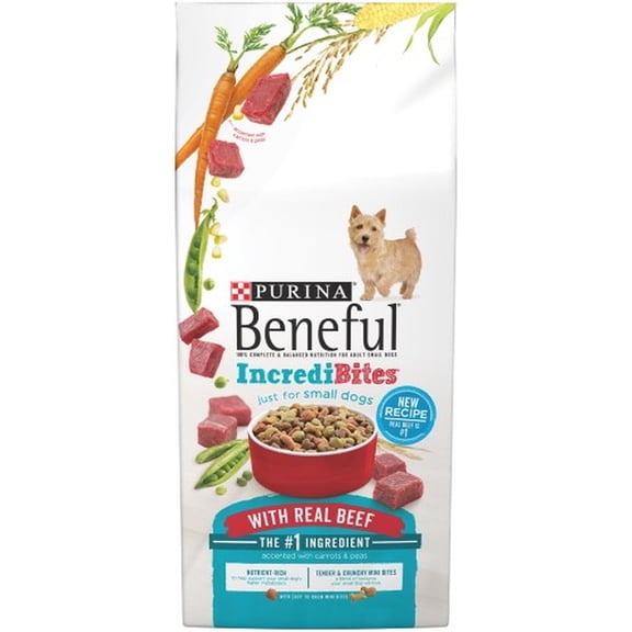 Beneful Incredibites with Real Beef, 3.5 lb Bag (Pack of 2)