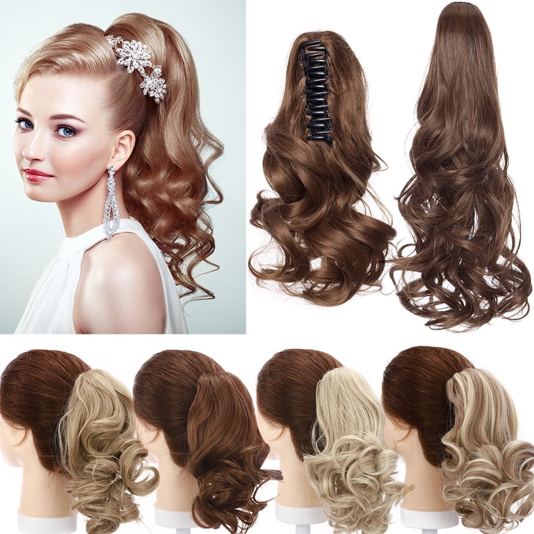 Benehair Clip In Ponytail Hair Extensions Fashion Claw on  display picture 2