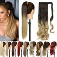 thumbnail image 1 of Benehair Clip in Ponytail Extensions for Women Wrap Around Long Thick Straight Curly Hairpiece, 1 of 13