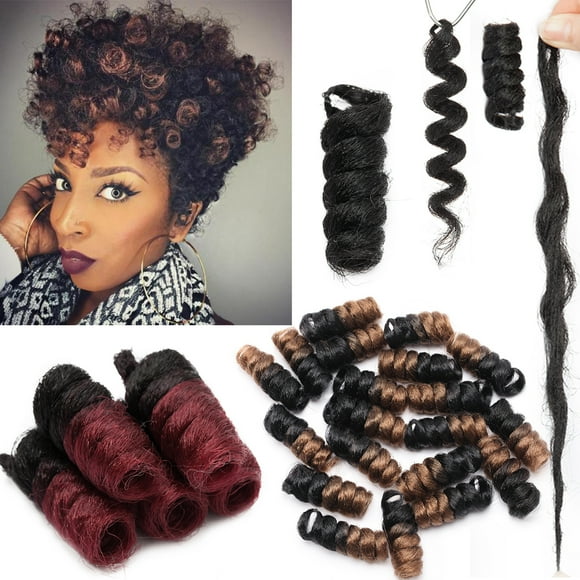 Benehair Toni Curl Crochet Braids Hair Extensions Short Curly Hair For Black Women Ombre Twist Braiding 10 inch 100 Roots