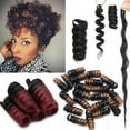 thumbnail image 1 of Benehair Toni Curl Crochet Braids Hair Extensions Short Curly Hair For Black Women Ombre Twist Braiding 10 inch 20 Roots, 1 of 8