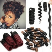 Benehair Toni Curl Crochet Braids Hair Extensions Short Curly Hair For Black Women Ombre Twist Braiding 10 inch 20 Roots