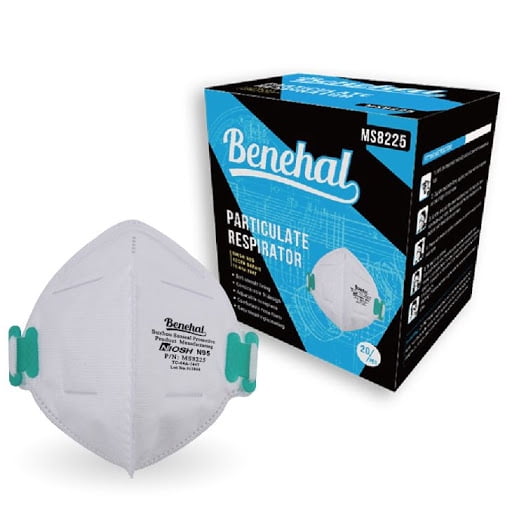 Benehal Particulate Respirator Foldable N95 Mask (Box of 20)