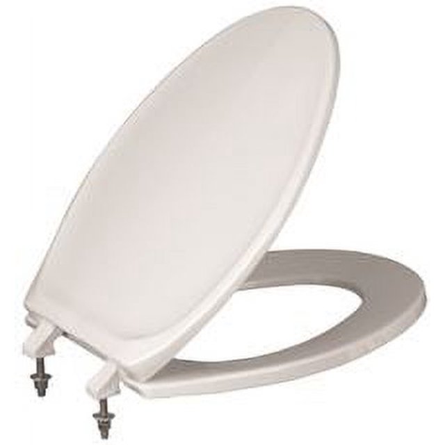 Beneke Plastic Front Round Toilet Seat White