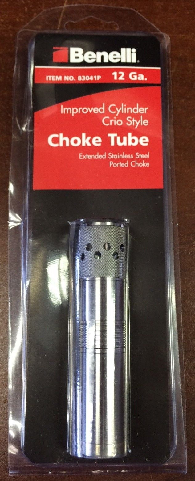 Benelli 12 Gauge Improved Cylinder Crio Extended SS Ported Choke Tube