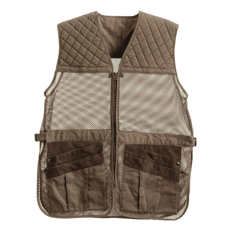 Benelli Sporting Hunting Vest W Wide Mesh Breathable Cotton Olive M