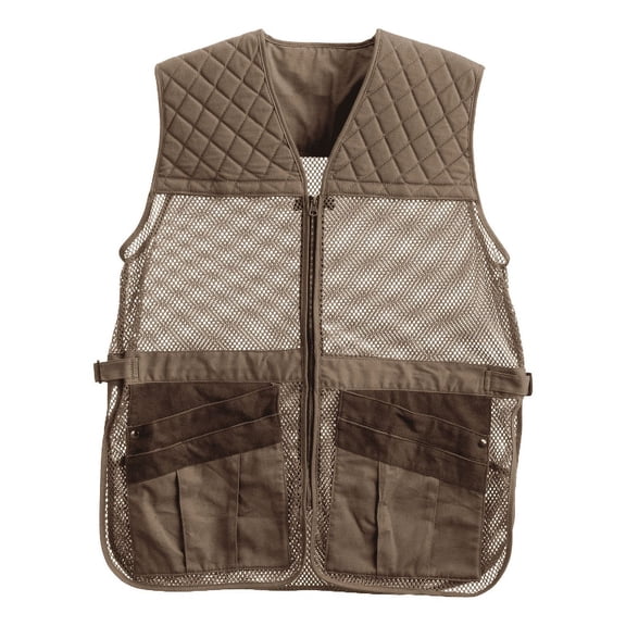 Benelli Sporting Hunting Vest W/ Wide Mesh & Breathable Cotton - Olive M