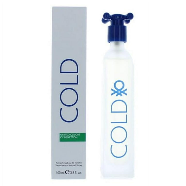 Cold Eau De Toilette Spray By Benetton - 3.4 oz Cold Eau De Toilette Spray By Benetton - 3.4 oz