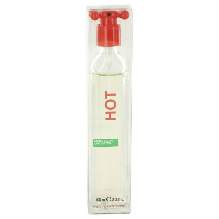 Hot Eau De Toilette Spray By Benetton - 3.4 oz Hot Eau De Toilette Spray By Benetton - 3.4 oz