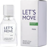 Benetton Mens Lets Move EDT Spray 1.35 oz Fragrances 3605473198468