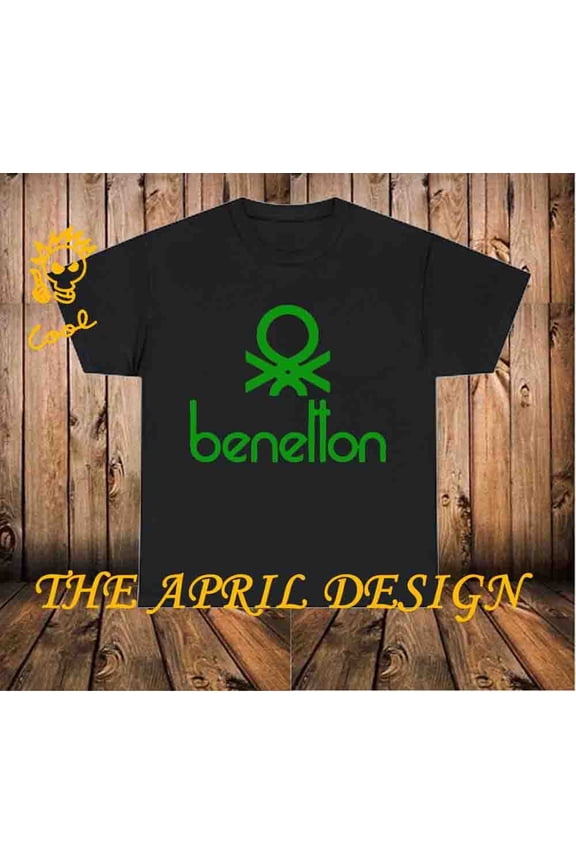 Benetton Racing Car Logo Mens T-Shirt funny sz S to 5XL