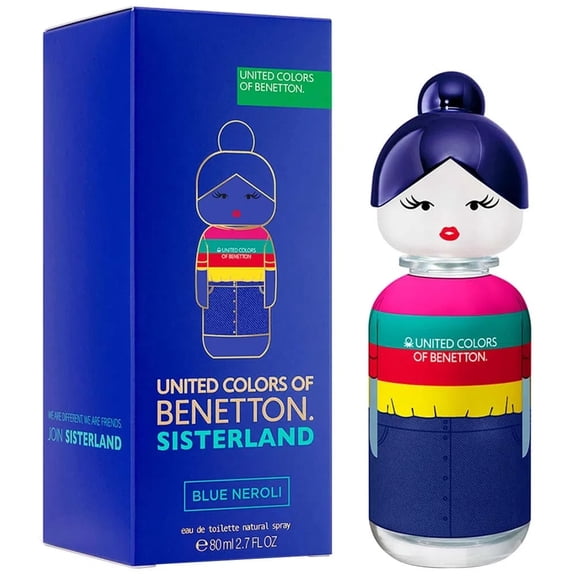 Benetton Ladies Sisterland Blue Neroli EDT 2.7 oz Fragrances 8433982018701