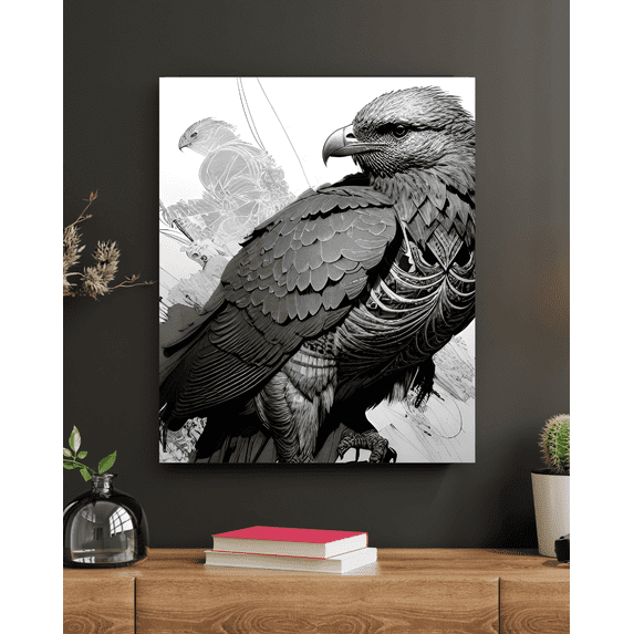Benevolent Ruler of the Skies - Majestic Birds Canvas Wall Art
