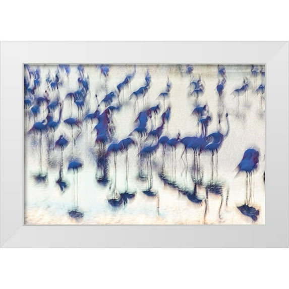 Benezech, Martine 24x17 White Modern Wood Framed Museum Art Print Titled - Sensory impressions