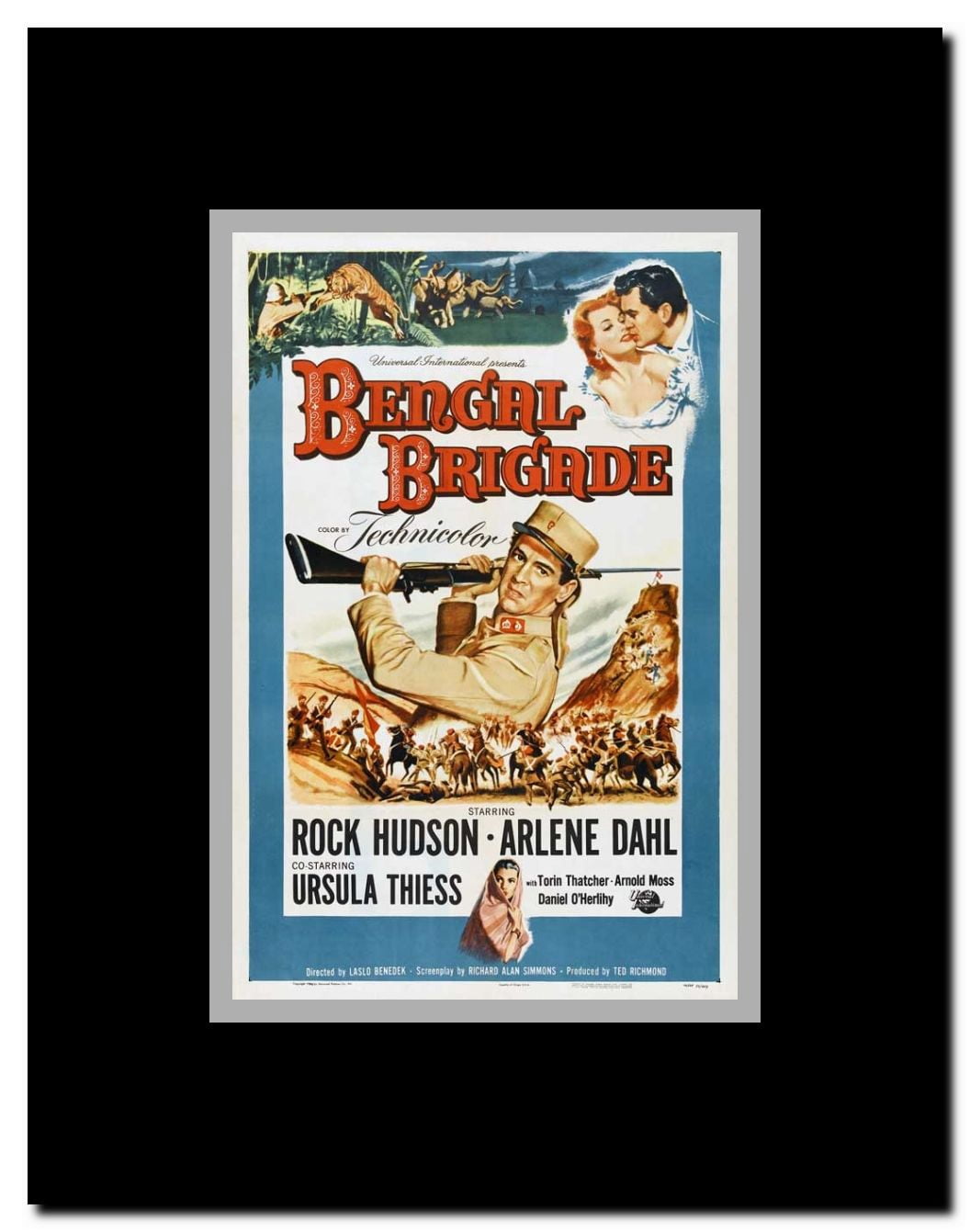 Bengal Brigade Framed Movie Poster