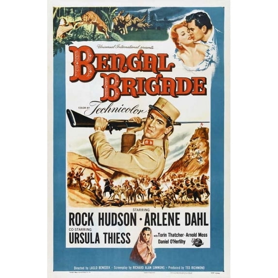 Bengal Brigade Movie Poster (11 x 17)