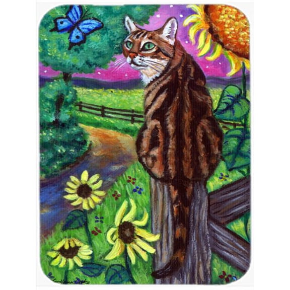Bengal Cat Mouse Pad, Hot Pad or Trivet