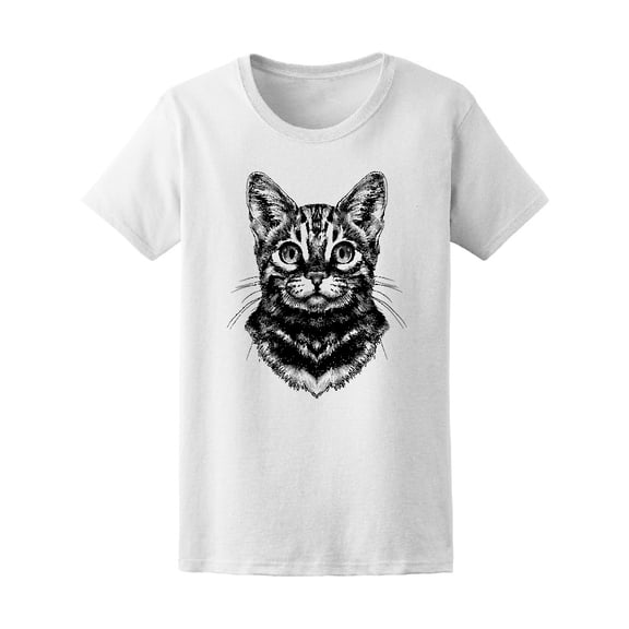 Bengal Cat Muzzle T-Shirt Men -Image by Shutterstock, Male x-Large